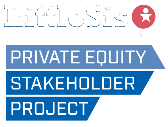 Private Equity Stakeholder Project and Little Sis Logos